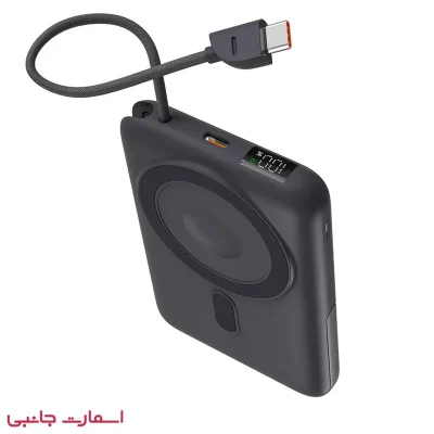 پاوربانک وایرلس هیسکا مدل HP-133PD ظرفیت 10000 میلی آمپر