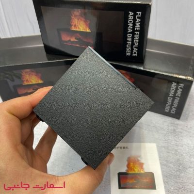 بخور سرد طرح شومینه مدل J01 با افکت شعله رنگی